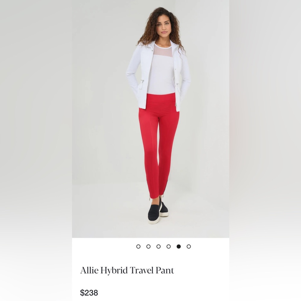 Anatomie Winter Allie Pants Red High-Rise